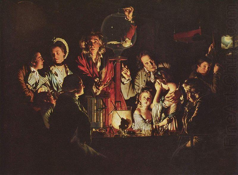 Joseph wright of derby An Experiment on a Bird in the Air Pump china oil painting image